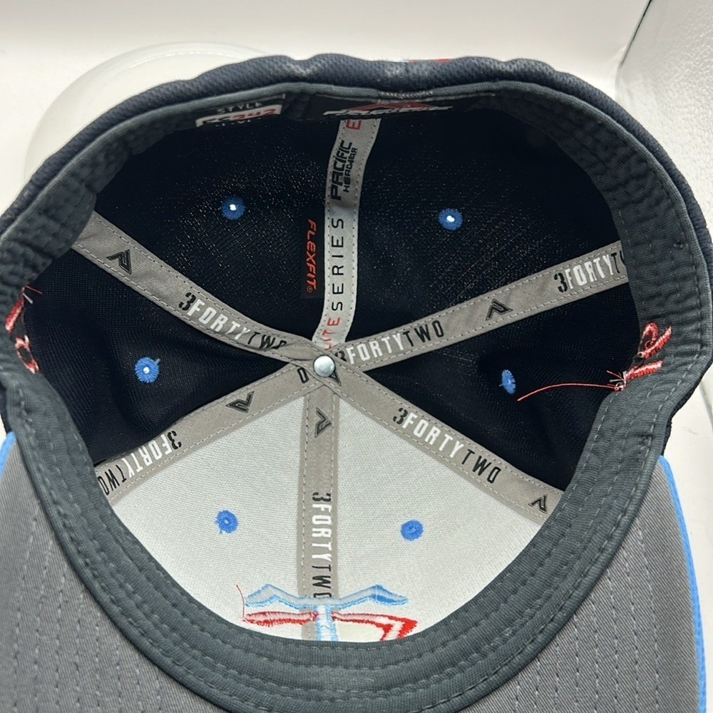 Minnesota Twins Navy and Light Blue Baseball Cap with Red Logo - Picture 12 of 13